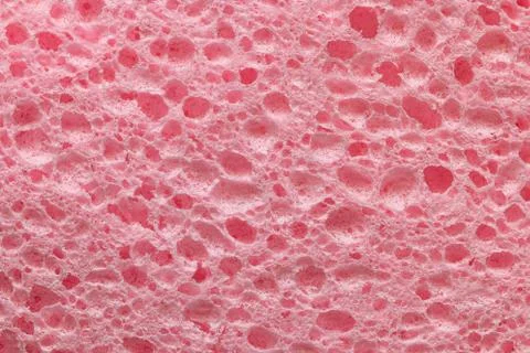 Pink sponge texture background Foto stock