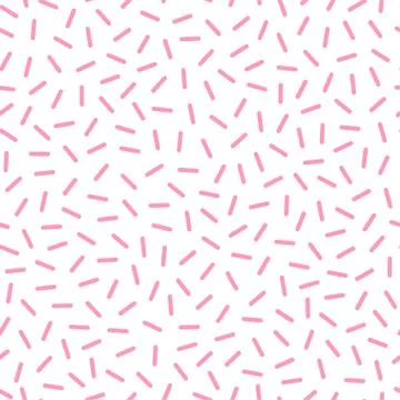 Pink sprinkle seamless pattern 库存插图
