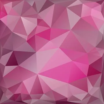 Pink square background of triangles 스톡 일러스트