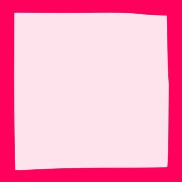 Pink Square Frame Background イラスト素材