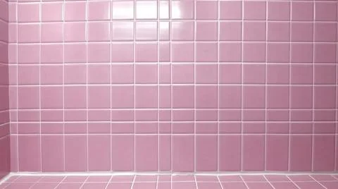 Pink squares background Stock Photos