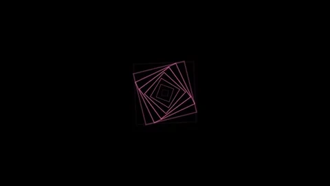Pink Squares Loading Screen Perfect Loop Stock Footage 340925855