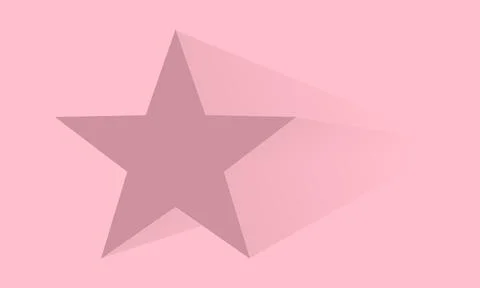 Pink star abstraact background Stock Illustration