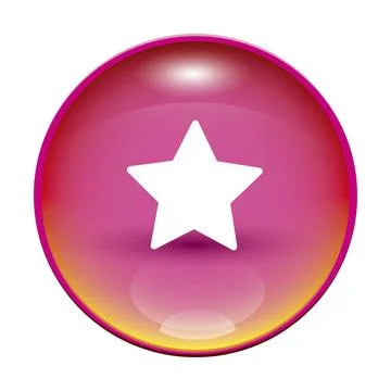 Pink star An image of a pink button with a star Copyright: xZoonar.com/mag... Stock Photos