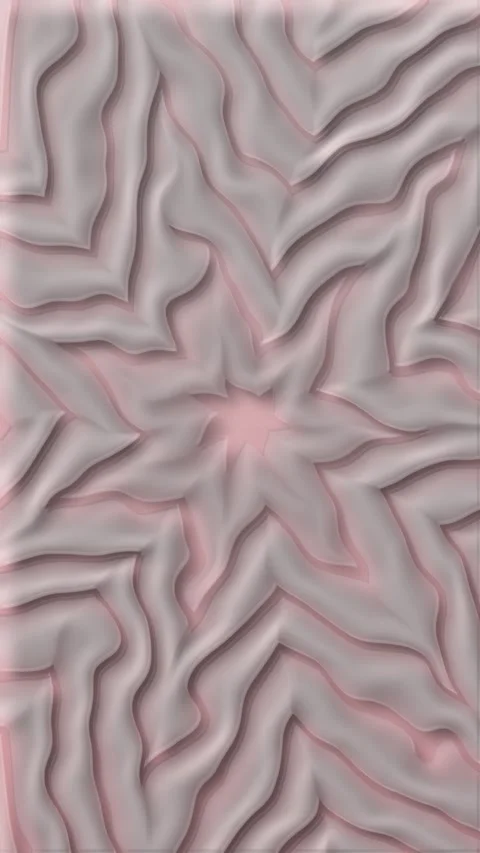 Pink star patterned wave background Stock Footage 297767697