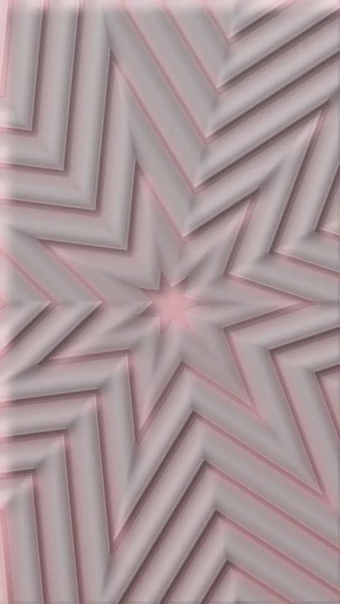 Pink star patterned wave background Video stock 297768076