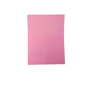 Pink sticky note against a black background isolated silhouette Illustrazione stock
