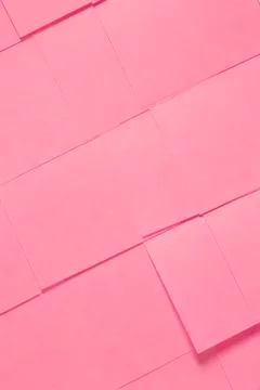 Pink Sticky notes background Stock Photos