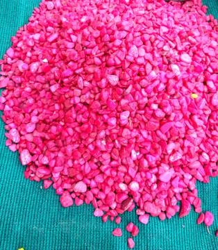 Pink stone Stock Photos