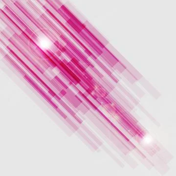 Pink straight lines abstract background Stock Illustration