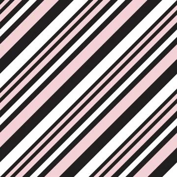 Pink Stripe seamless pattern background in diagonal style Stock Illustration