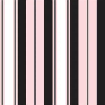 Pink Stripe seamless pattern background in vertical style Stock Illustration