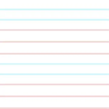 Pink Stripe seamless pattern background in horizontal style イラスト素材