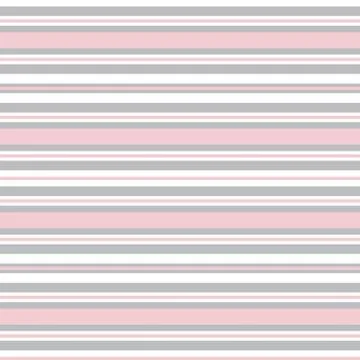 Pink Stripe seamless pattern background in horizontal style Stock Illustration