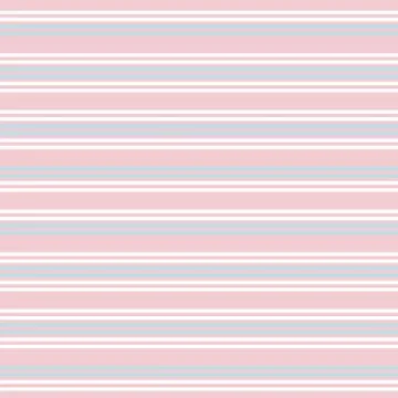 Pink Stripe seamless pattern background in horizontal style Illustrazione stock
