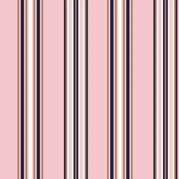 Pink Stripe seamless pattern background in vertical style Stock Illustration