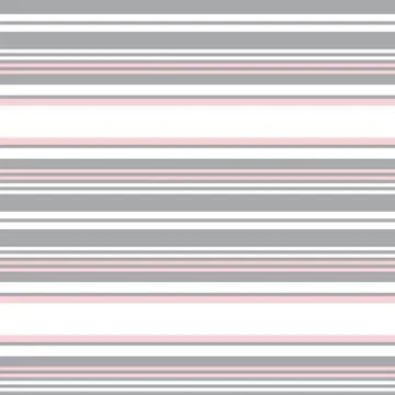 Pink Stripe seamless pattern background in horizontal style Stock Illustration
