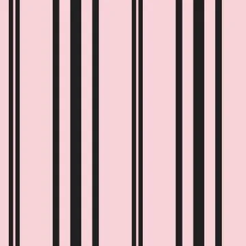 Pink Stripe seamless pattern background in vertical style Stock Illustration