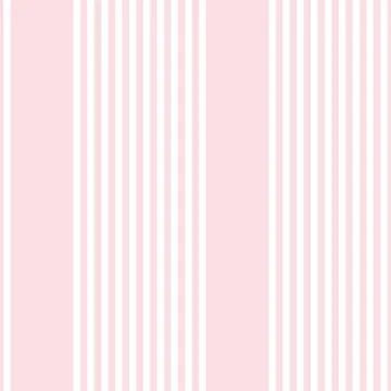 Pink Stripe seamless pattern background in vertical style Stock Illustration