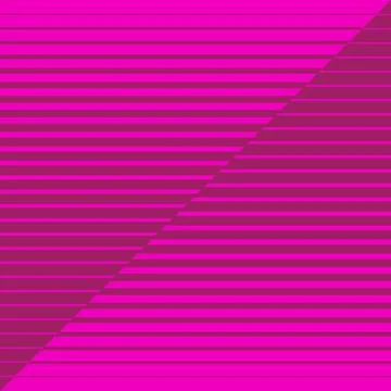 Pink striped geometrical diagonal parallel lines pattern on blue background Stock Illustration
