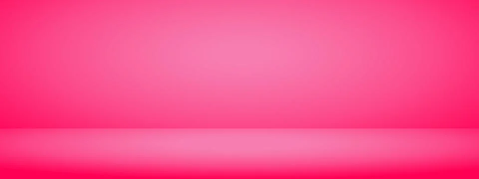 Pink studio background. Limbo bg for product presentation. Modern banner wi.. Stock Illustration
