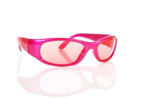 Pink sunglasses Foto stock