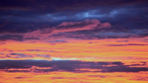 Pink Sunrise Timelapse Vídeo Stock 99175962