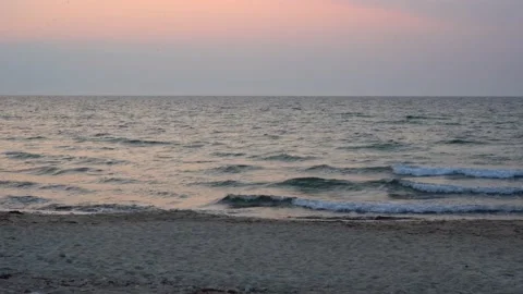 Pink sunset aesthetics Stock Footage 205869665
