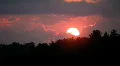 Pink sunset clouds. Timelapse. HD Footage