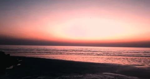 Pink Sunset Video stock 92241233