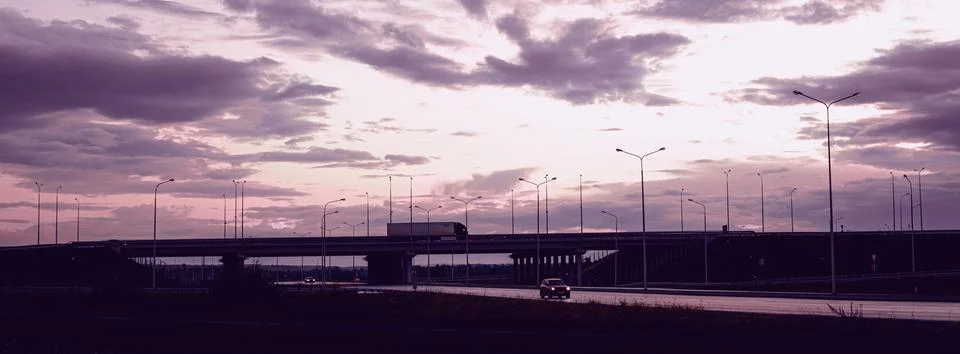 Pink Sunset Stock Photos