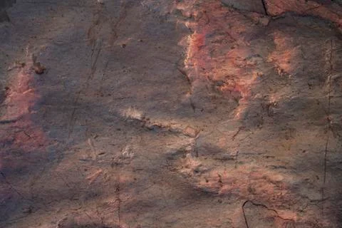 Pink surface stone texture. Abstract natural pattern. Stock Photos