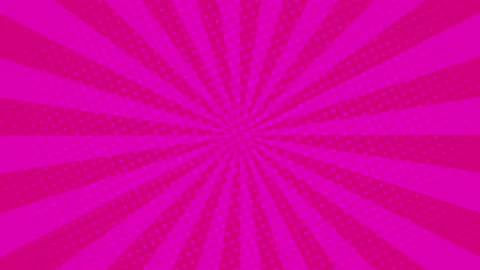 Pink swinging rays and dots on a fuchsia background. Simple motion graphic loop Stock Footage 146339679