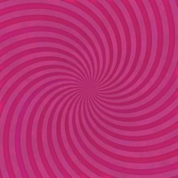 Pink swirl on red background Stock Illustration