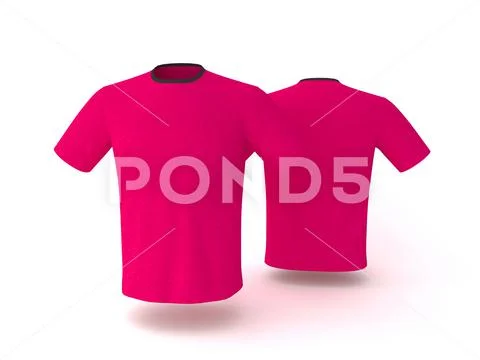 Pink T Shirt Template Vector Art, Icons, and Graphics for Free