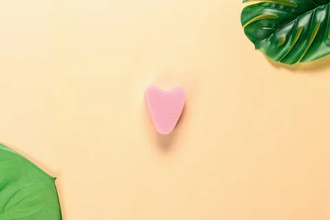 The pink tampon stringless Stock Photos