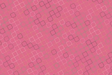 Pink textured background with hexagon pattern design イラスト素材