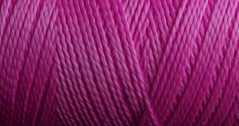 Pink Thread Macro Loop. Stock Footage 326722899