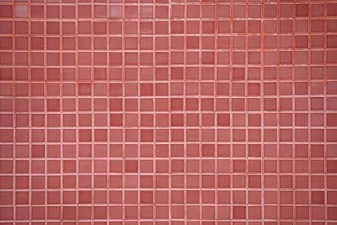 Pink tile wall Fotos de archivo