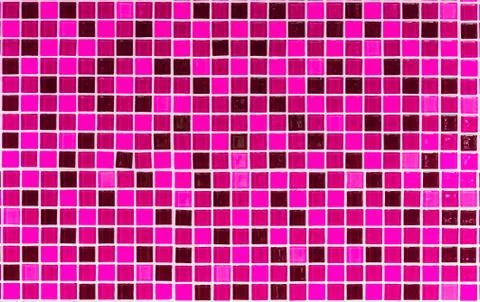 Pink tiles texture for background Stock Photos