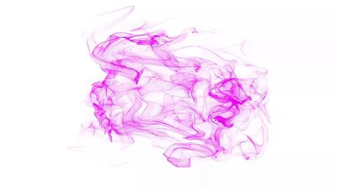 Pink tornado lines on a white background. Big Data. 3d futuristic. Sci-Fi B.. Stock Illustration