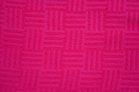 Pink towel texture pattern background Stock Photos