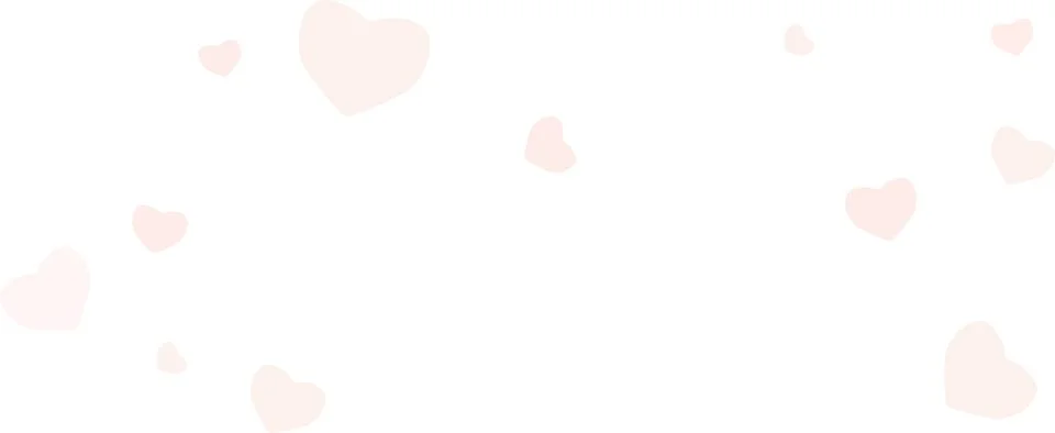 Pink translucent hearts, gentle soft glow, dreamy flat style, illustration,.. Stock Illustration