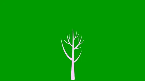 Pink tree green Stock Footage 229934519