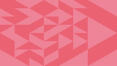 Pink triangle pattern background. Stock Illustration