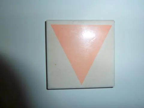 Pink triangle Stock Photos