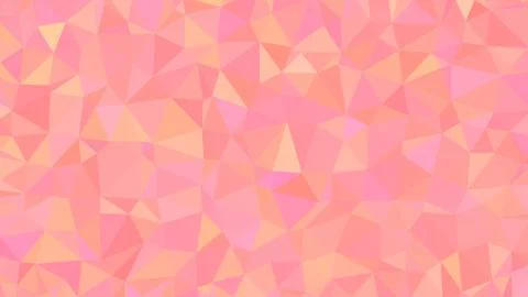 Pink triangular low poly, Mosaic pattern Background, Vector illustration grap Stock Illustration