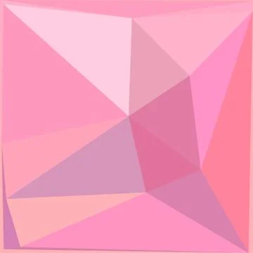 Pink triangulate abstract geometric pattern Stock Illustration