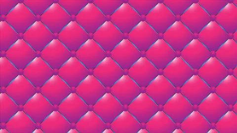 Pink Tufted Leather Luxury Texture Illustration