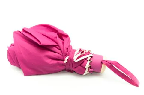 Pink umbrella Stock Photos